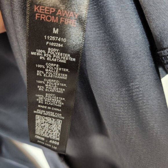 ASOS 4505 Icon long sleeve‎ run top in BLack Size Medium - Picture 6 of 6